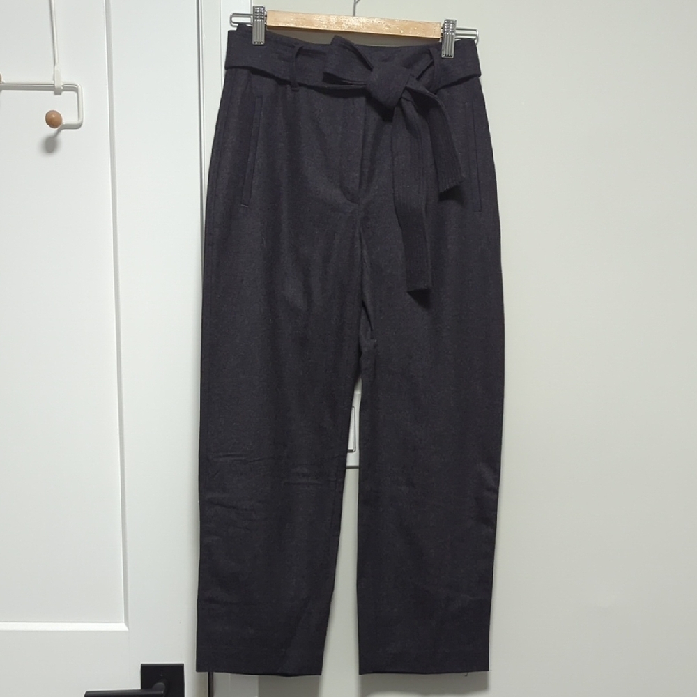 NWOT Wilfred Black Tie-Waist Trousers